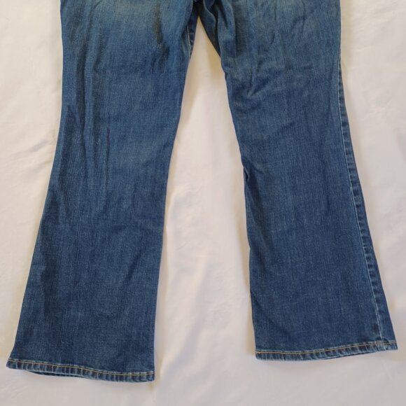 Levi's Womens Jeans 515 Bootcut Dark Wash Highrise Stretch Plus Size 14 S - Picture 6 of 11